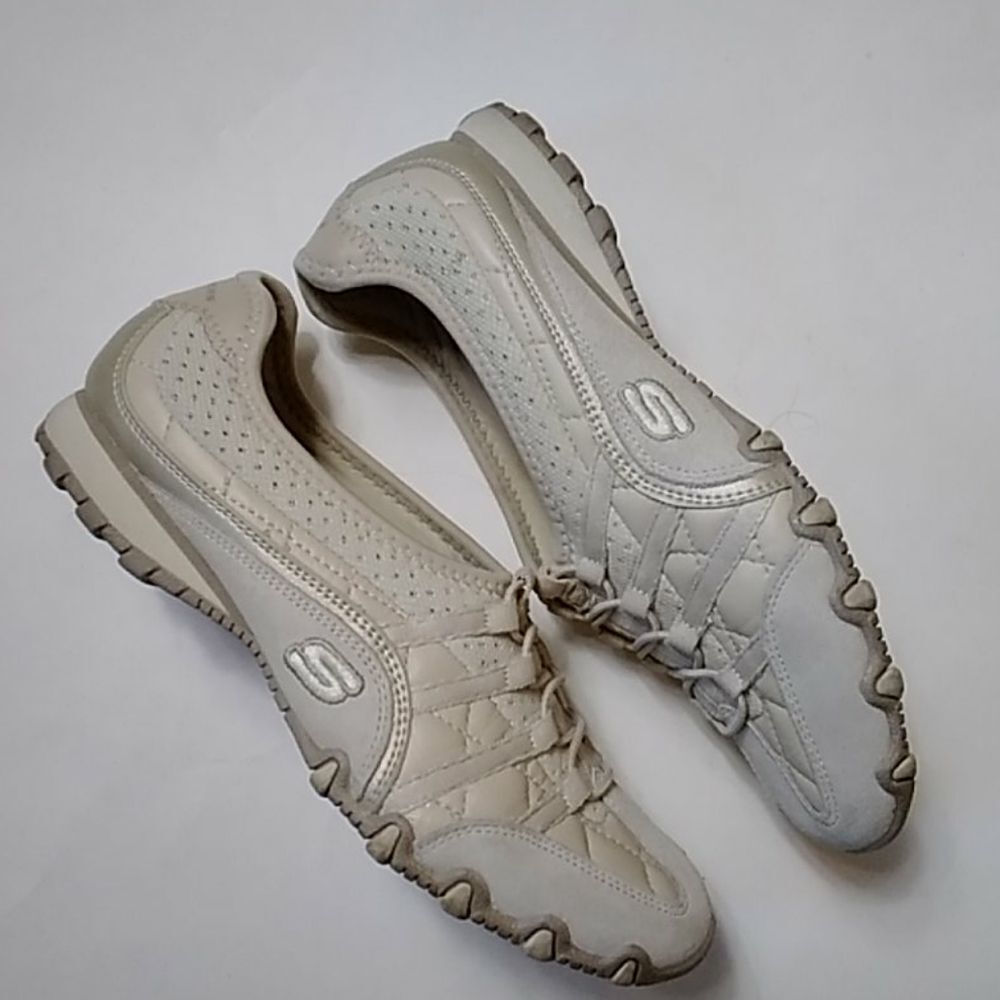 SKECHERS SN 21370 LEATHER TEXTILES UPPER SHOES - Picture 3 of 8